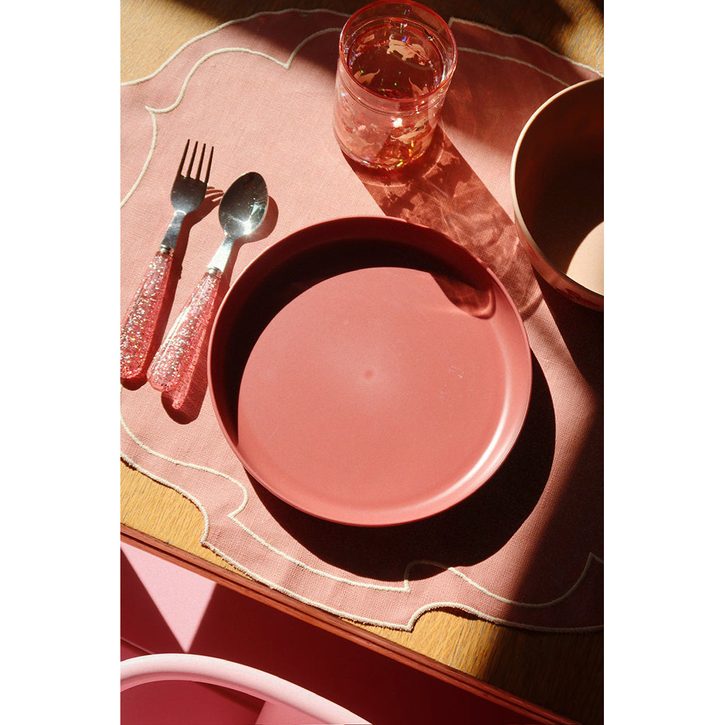 Konges Sløjd Cutlery Set in Stainless Steel, 8 pcs. – Creme-Onyx