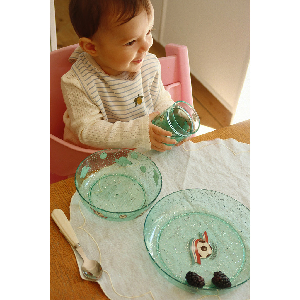 Konges Sløjd Cutlery Set in Stainless Steel, 8 pcs. – Creme-Onyx