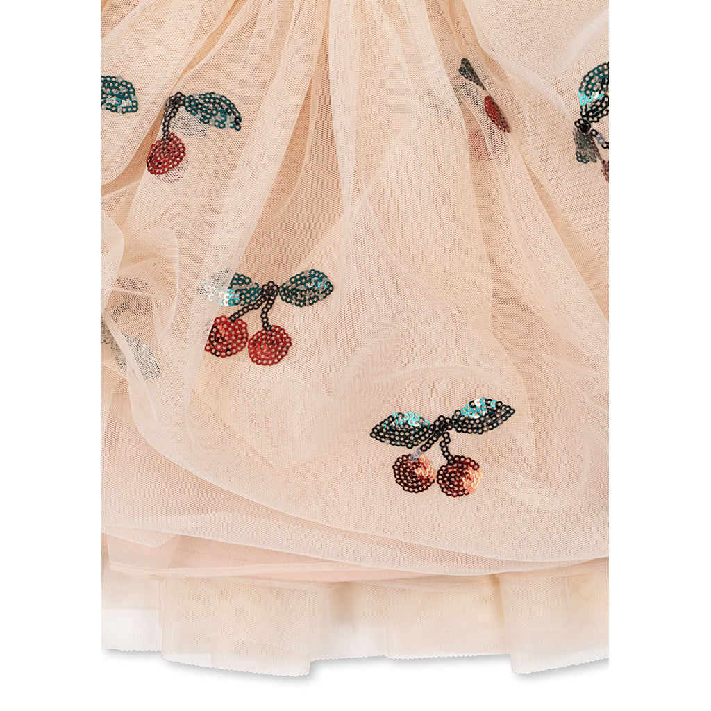 Konges Sløjd Yvonne Skirt, Ma Grande Cerise Sequin – Size 18 Months-6 Years