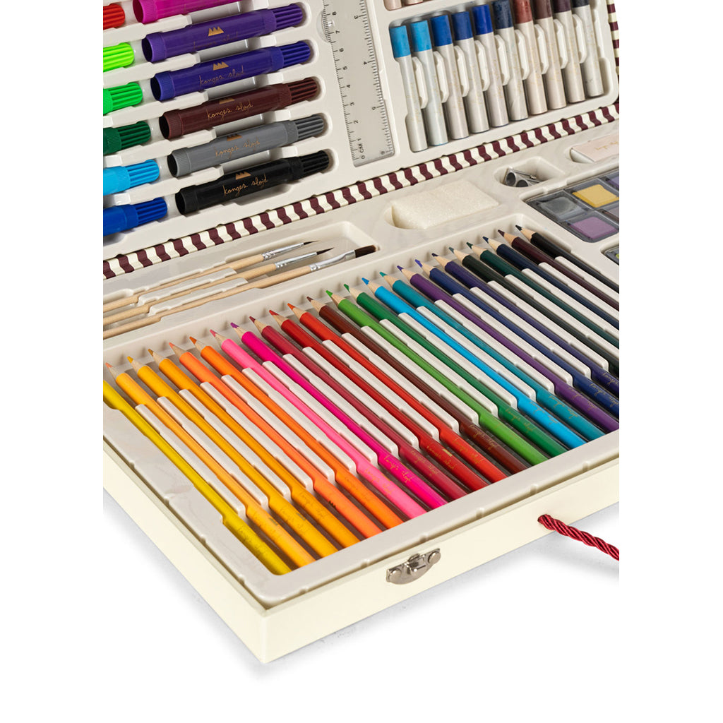 Konges Sløjd My Creative Set, Art Supplies Suitcase