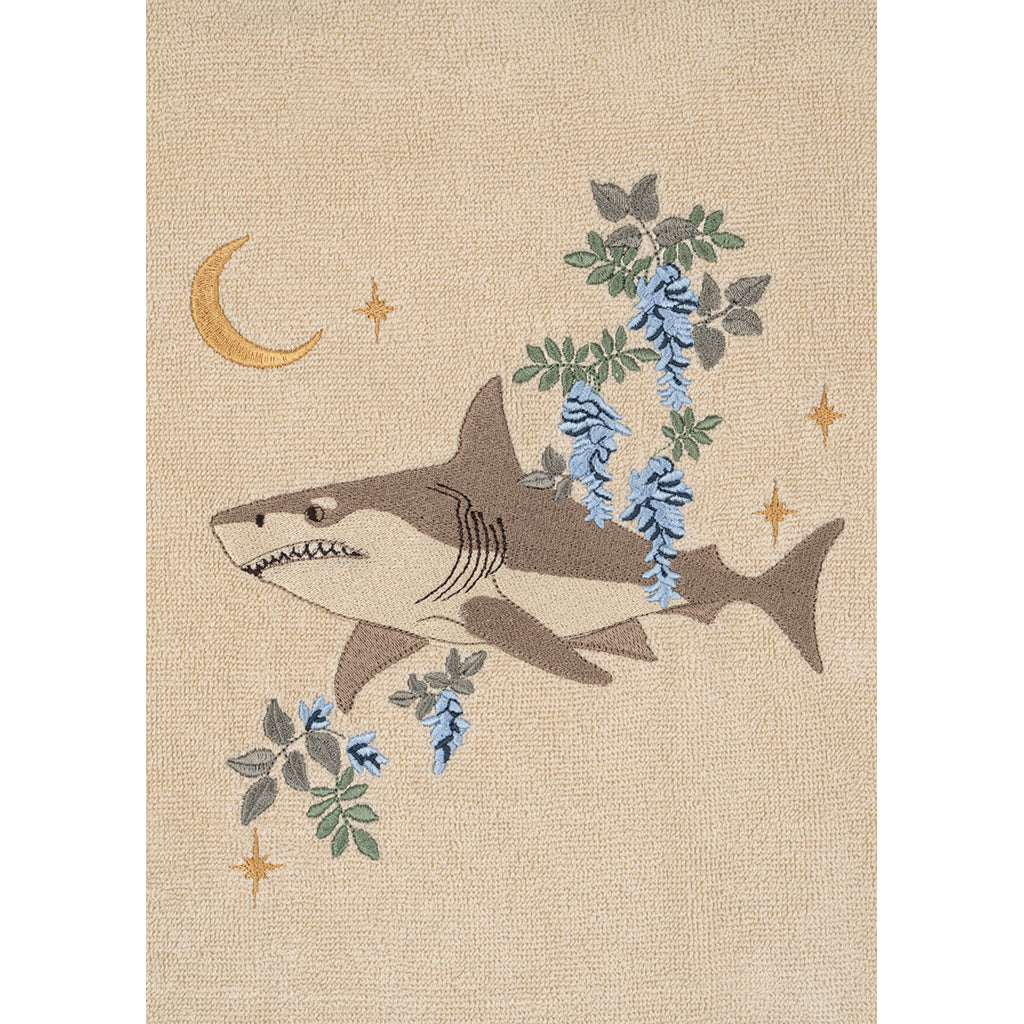 Konges Sløjd Bath Poncho, Terry - Summer Sand - Size: Baby, Toddler, or Junior