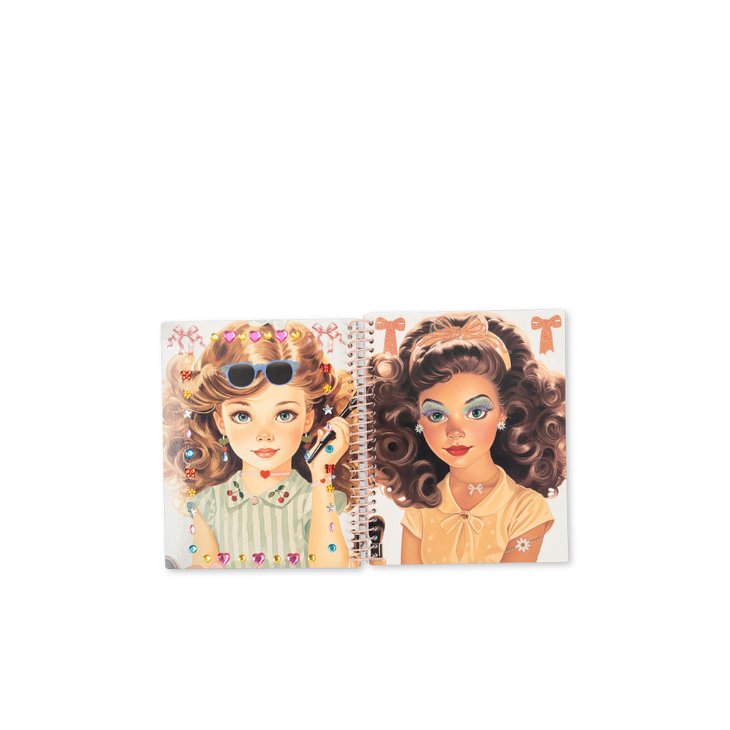 Konges Sløjd "Glam Me Up" Sticker Book