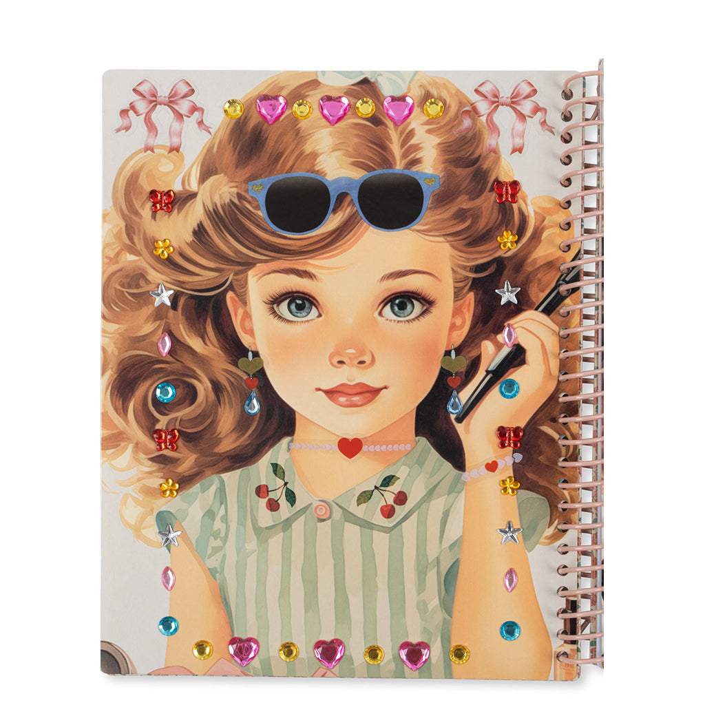 Konges Sløjd "Glam Me Up" Sticker Book