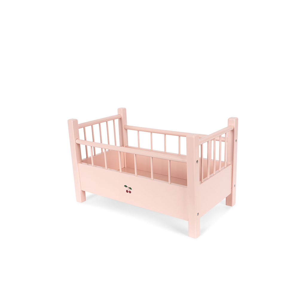 Konges Sløjd Wooden Doll Bed, Pink