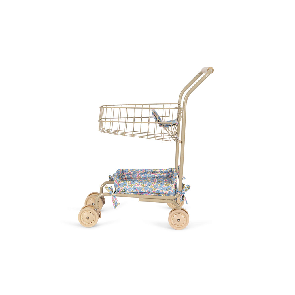 Konges Sløjd Shopping Trolley for Children, Fleur rosier