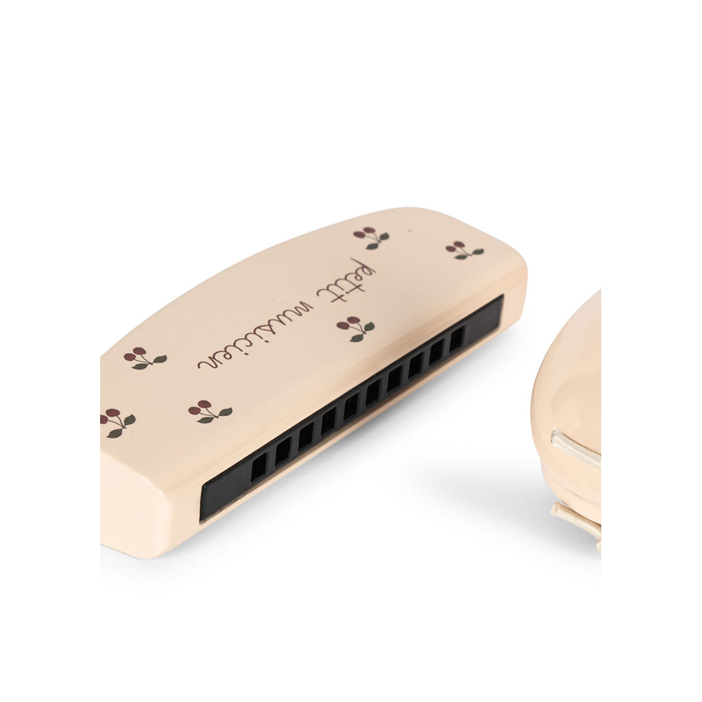 Konges Sløjd Petit Cherry Glossy, Set of 3 Musical Instruments – Cherry