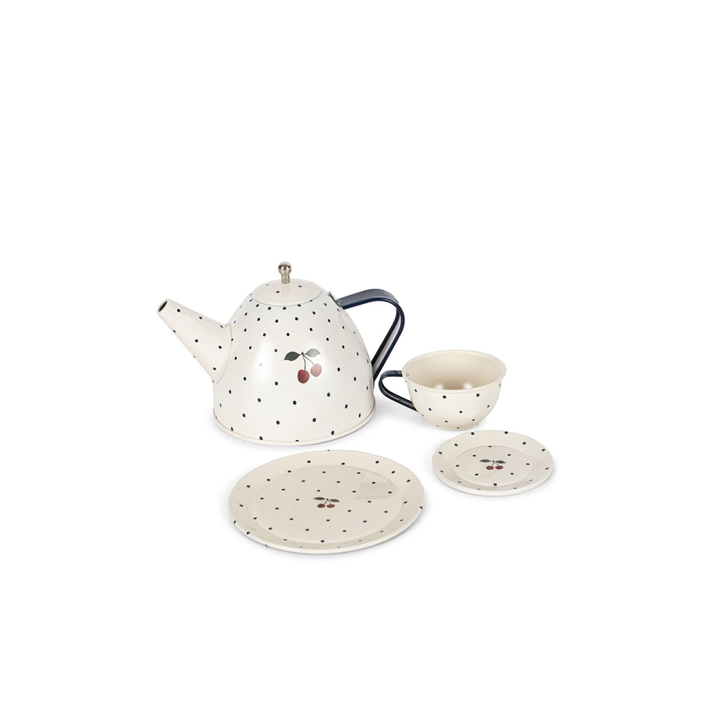 Konges Sløjd Play Food Set, Tea Party – Blue Dot