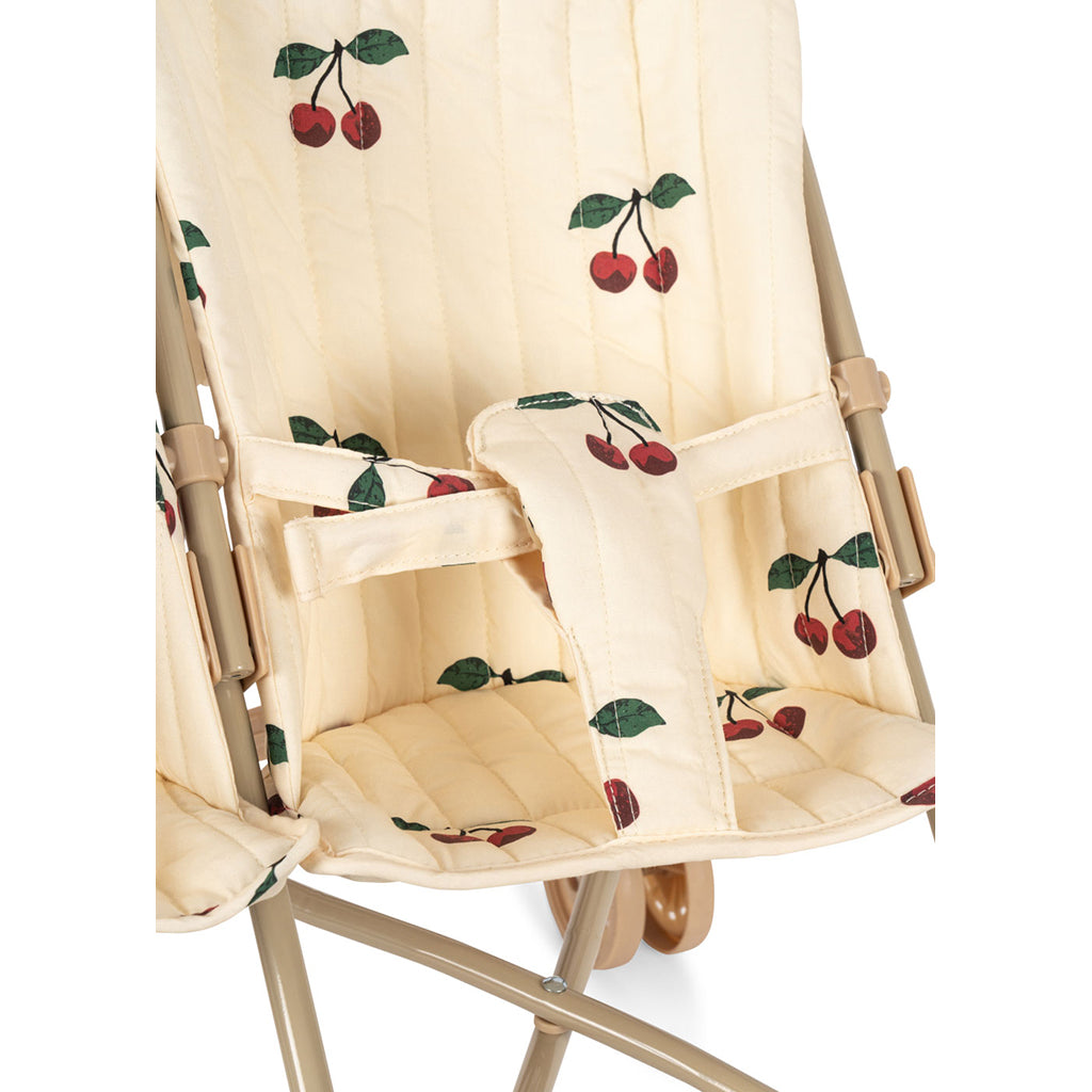 Konges Sløjd Twin Doll Stroller, Ma grande cerise