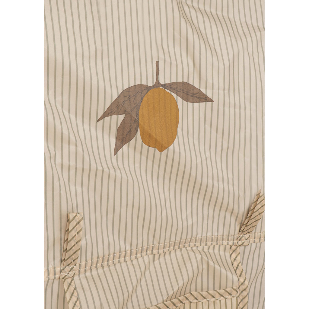 Konges Sløjd, Mini Pop-Up Beach Tent, UV 50+ - Tea Stripe