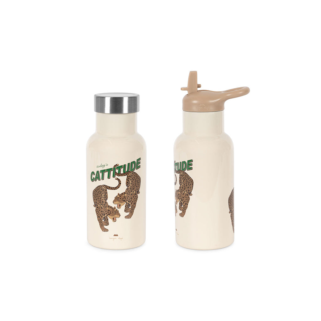 Konges Sløjd Insulated Drinking Bottle, Cattitude