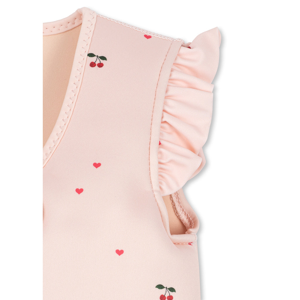 Konges Sløjd Avery Swim Vest, Cherry Coeur Rose