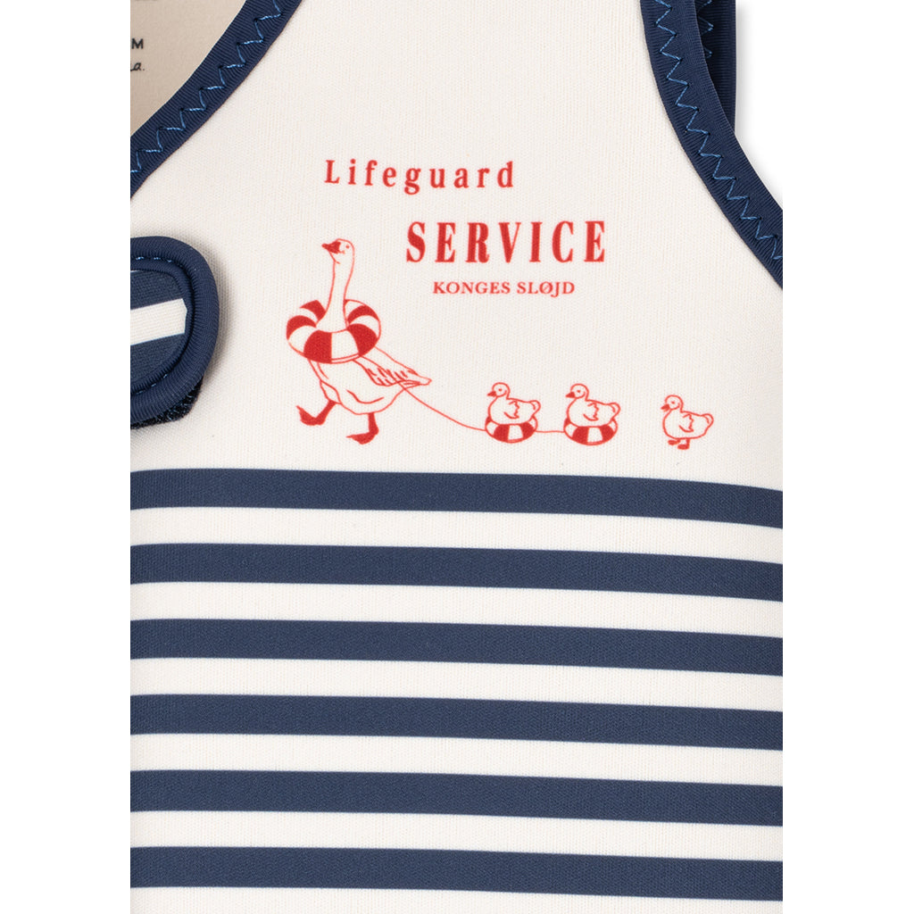 Konges Sløjd Ellis Swim Vest, Marine Stripe