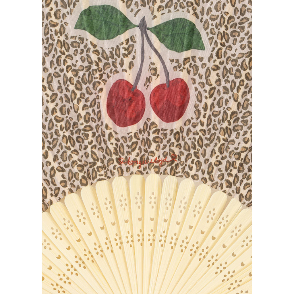 Konges Sløjd Bamboo Hand Fan, Leo Brown