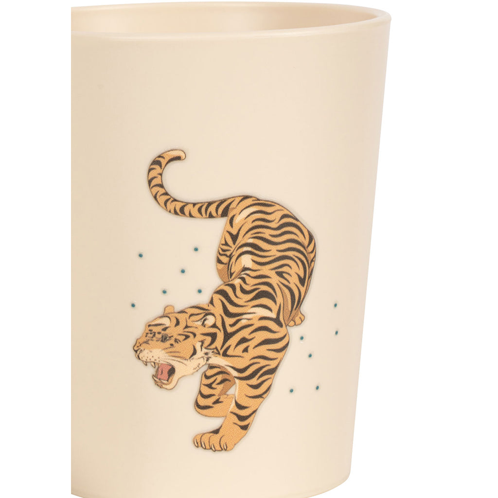 Konges Sløjd Dinner Set, 5 Pieces - Tiger Ruggito
