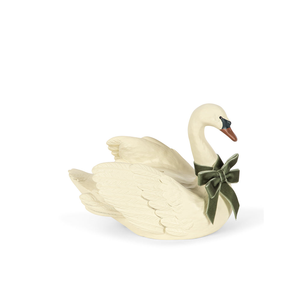 Konges Sløjd Money Box in Polyresin, Swan