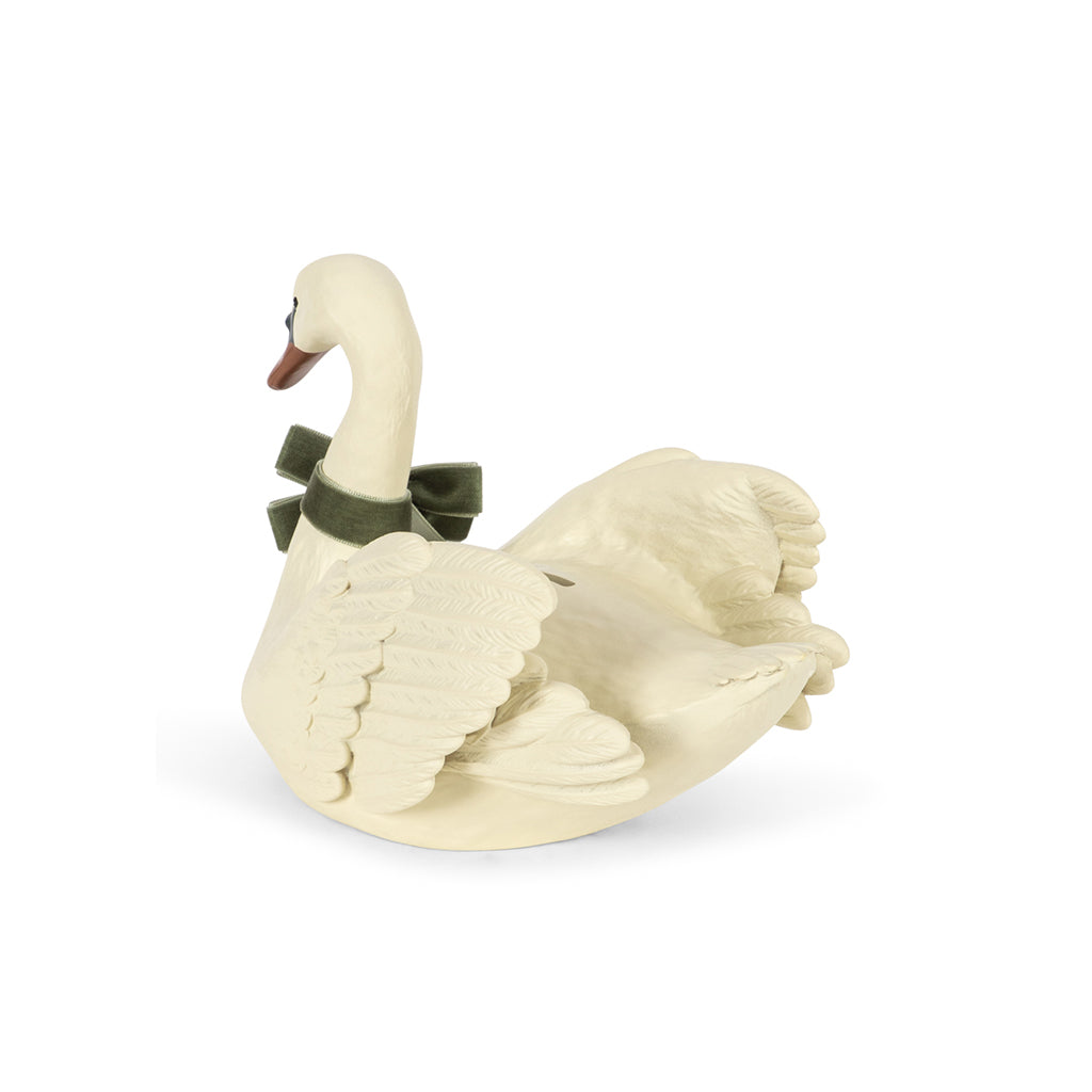 Konges Sløjd Money Box in Polyresin, Swan