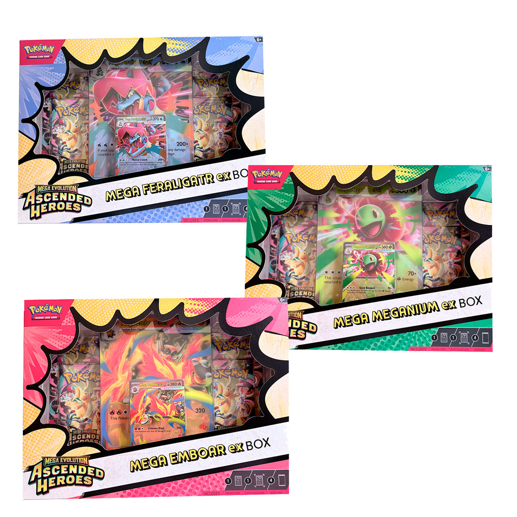 Pokémon Mega Evolution ME02.5: Ascendant Heroes EX Box - Assorted Variant