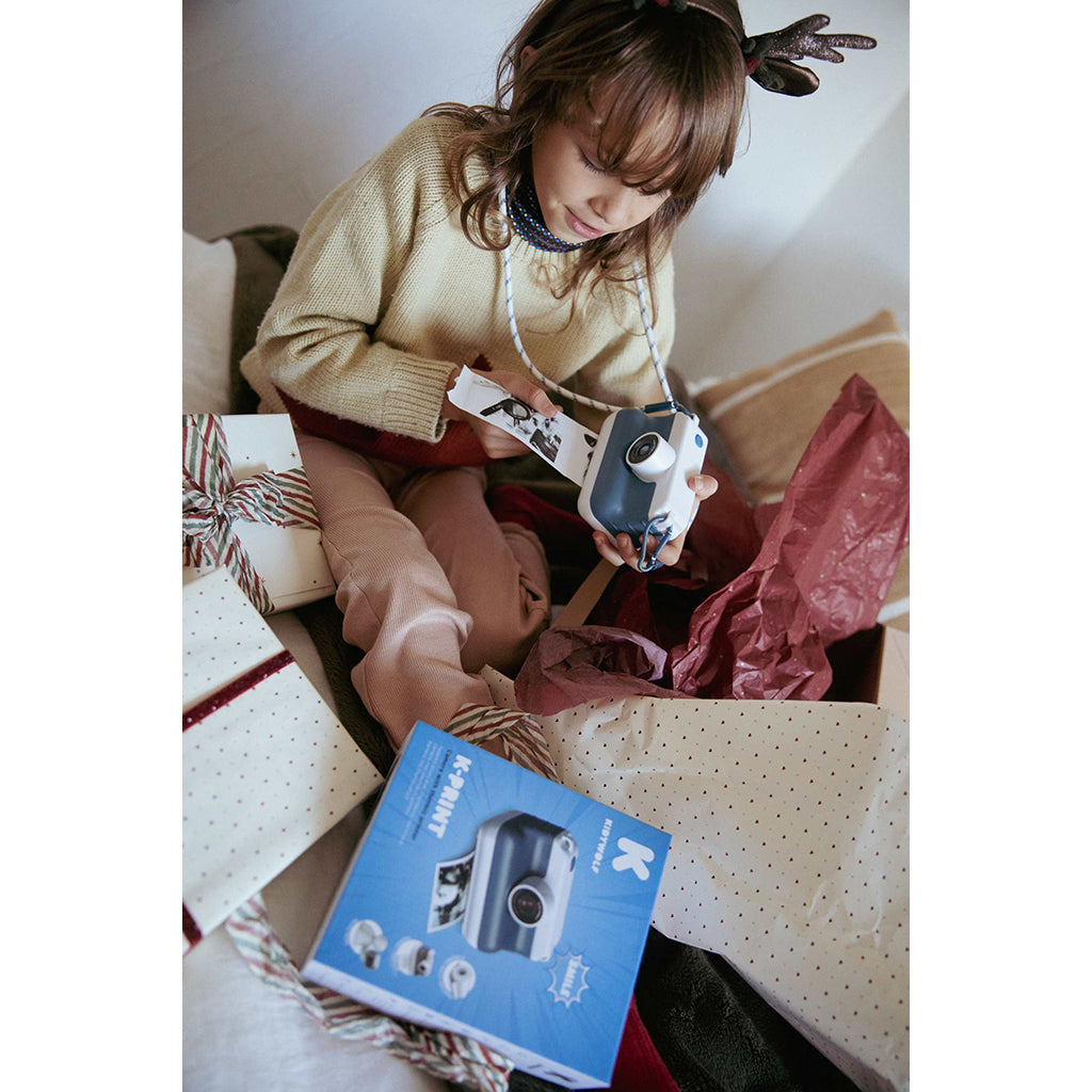 Kidywolf Instant Print Camera for Kids, Blue
