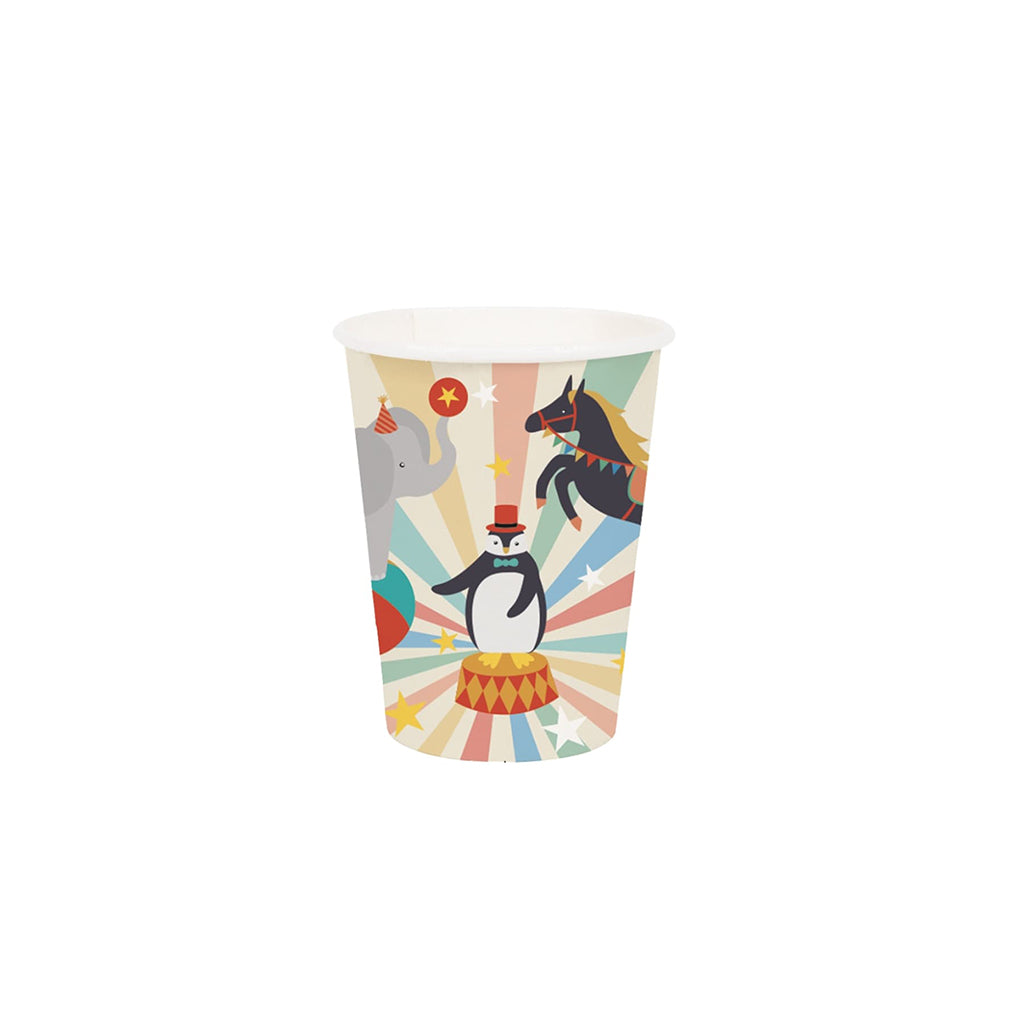 My Little Day Paper Cups, 8-pack – Circus