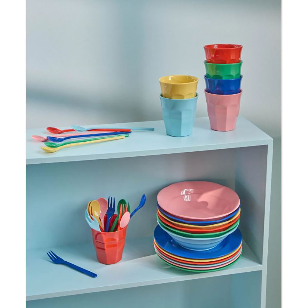 Rice Melamine Cups, Solid Colors - Medium