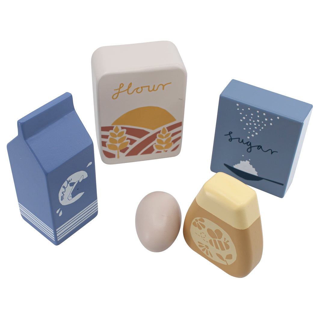 Sebra legemad i træ, Dagligvarer