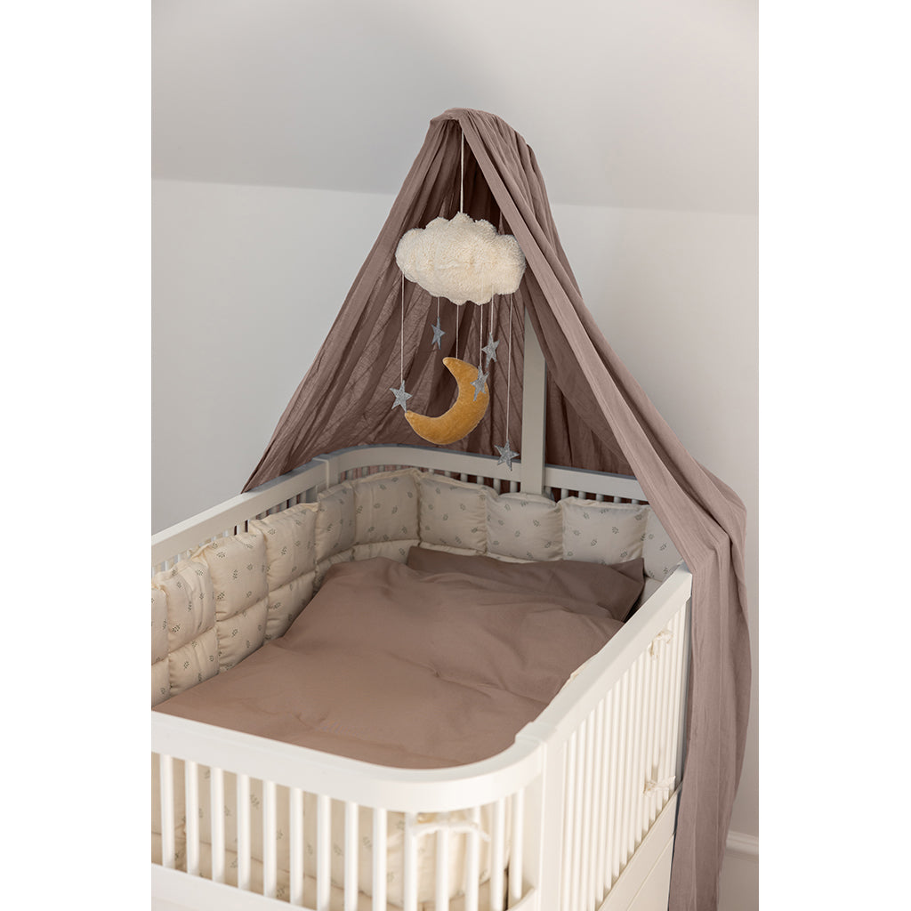 Sebra Baby Bedding, Organic - Jetty Beige