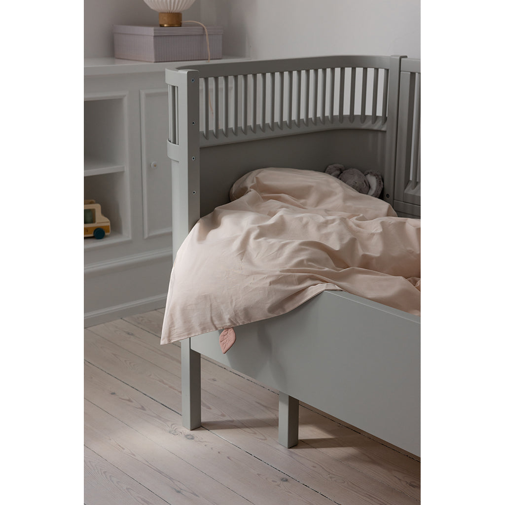 Sebra Junior Bedding, Organic - Birchbark Rose