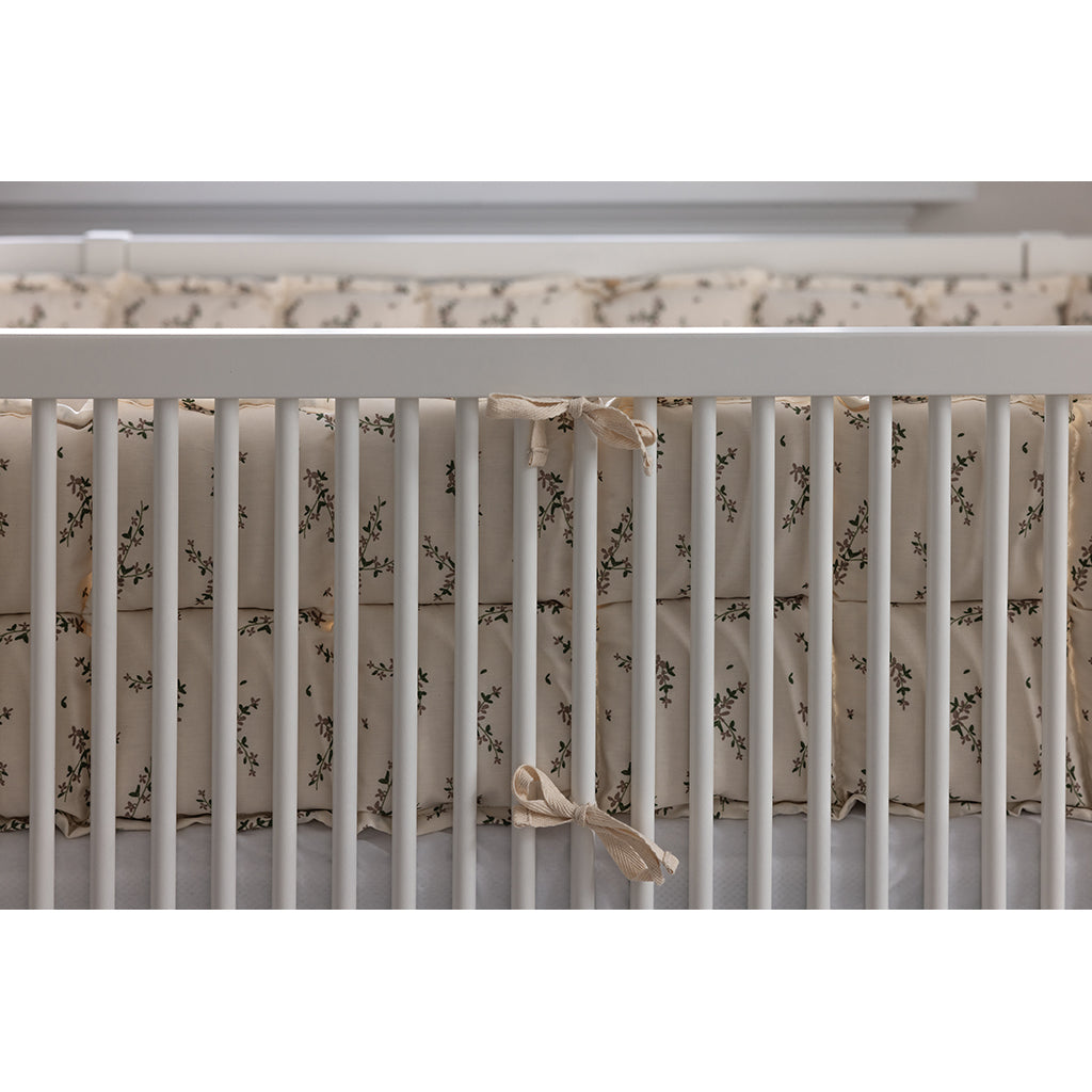 Sebra Bed Bumper, Kapok - Powder Blossom