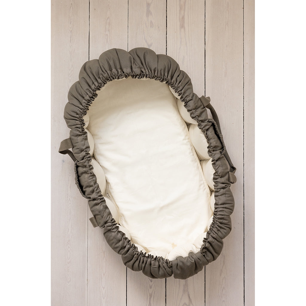 Sebra Waterproof Sheet for 3-in-1 Babynest, Moonlight Beige
