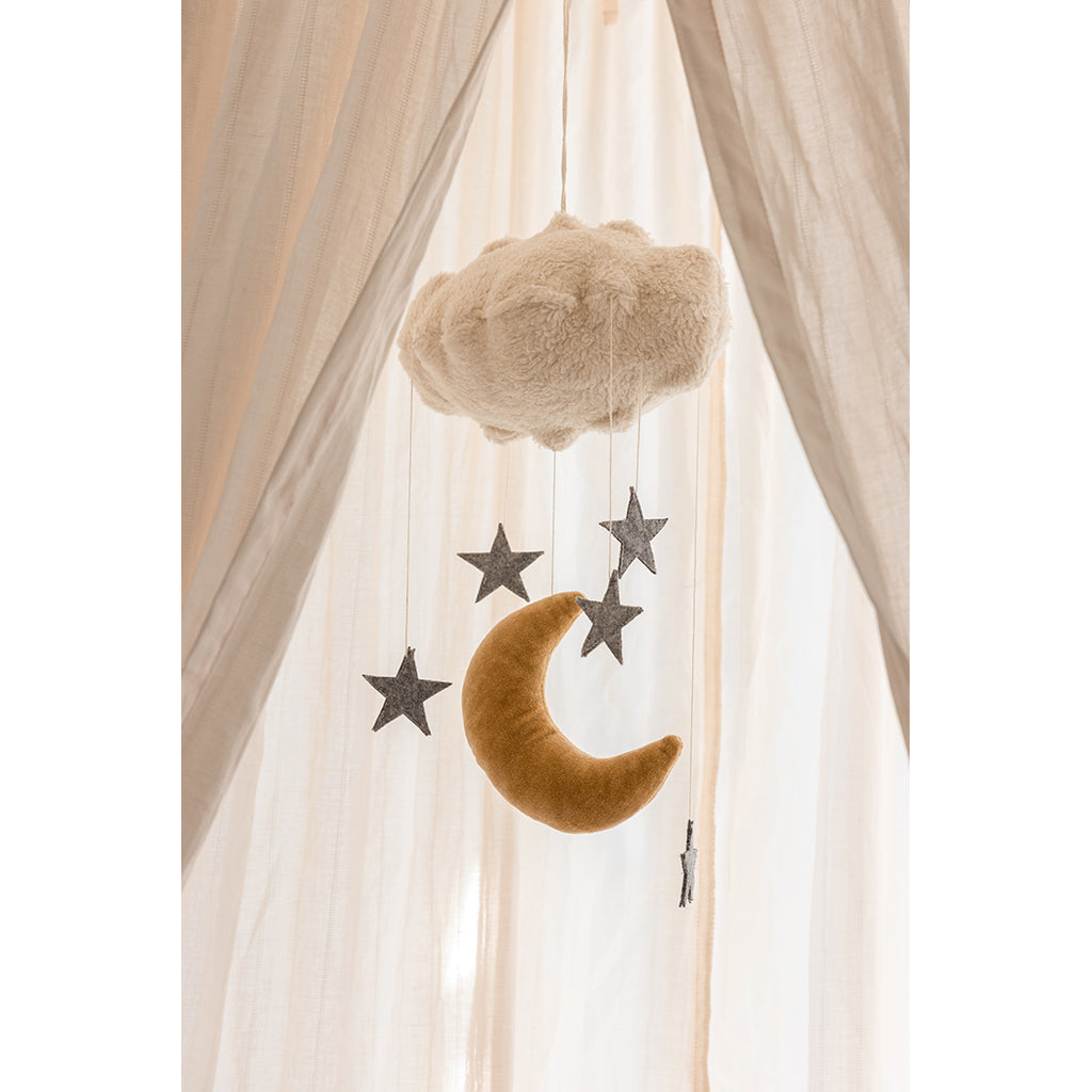 Sebra Baby Hanging Mobile - Moon & Stars