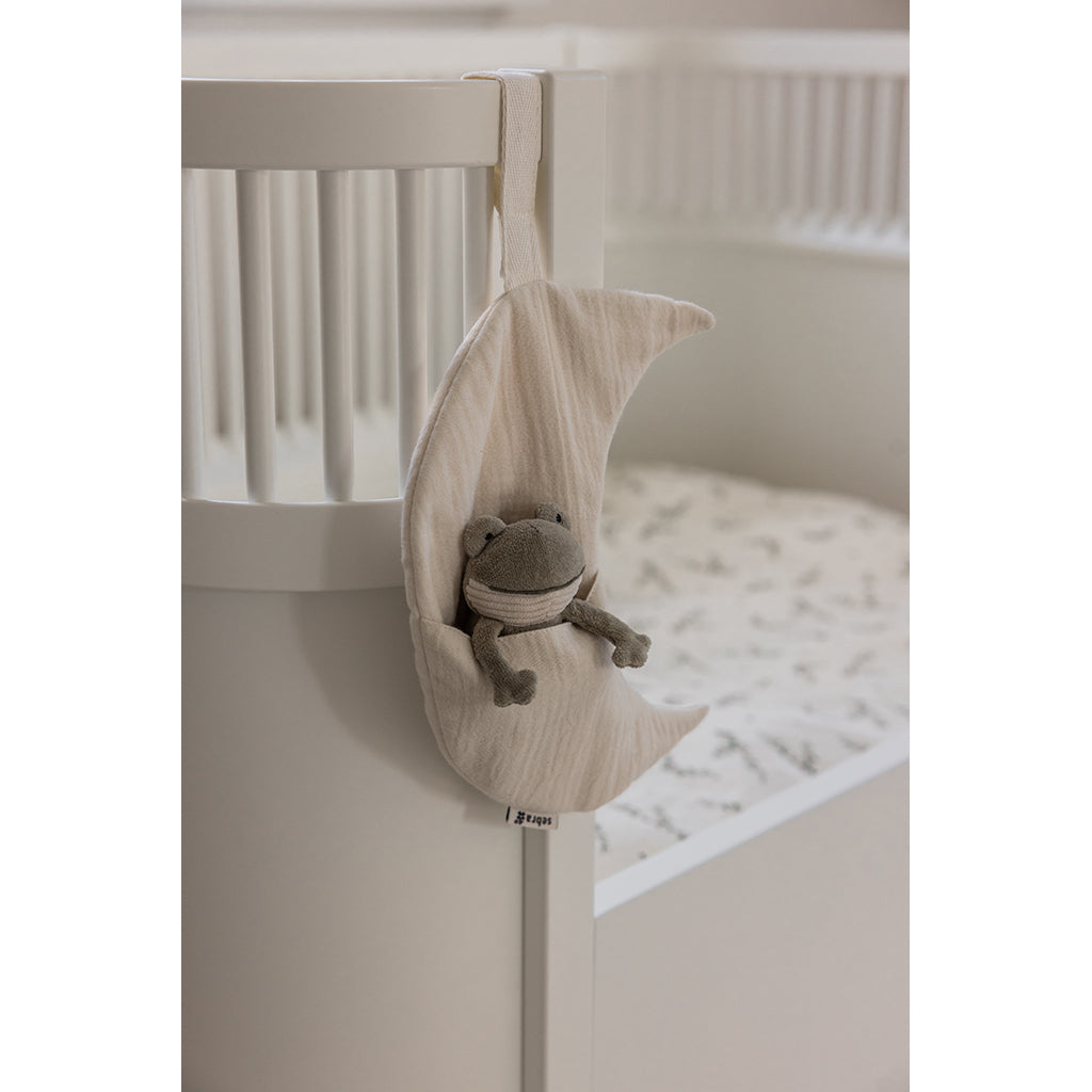 Sebra Bed Pocket, Fabric - Moon