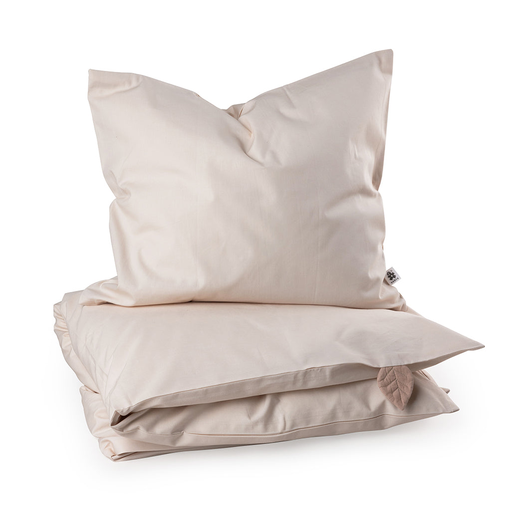 Sebra Junior Bedding, Organic - Birchbark Rose