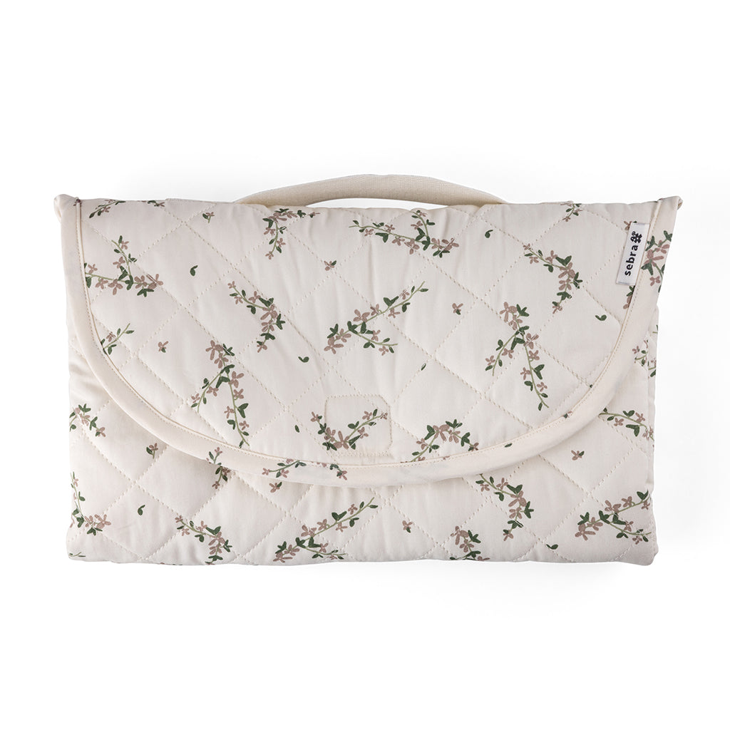 Sebra Changing Mat On-the-go - Powder Blossom