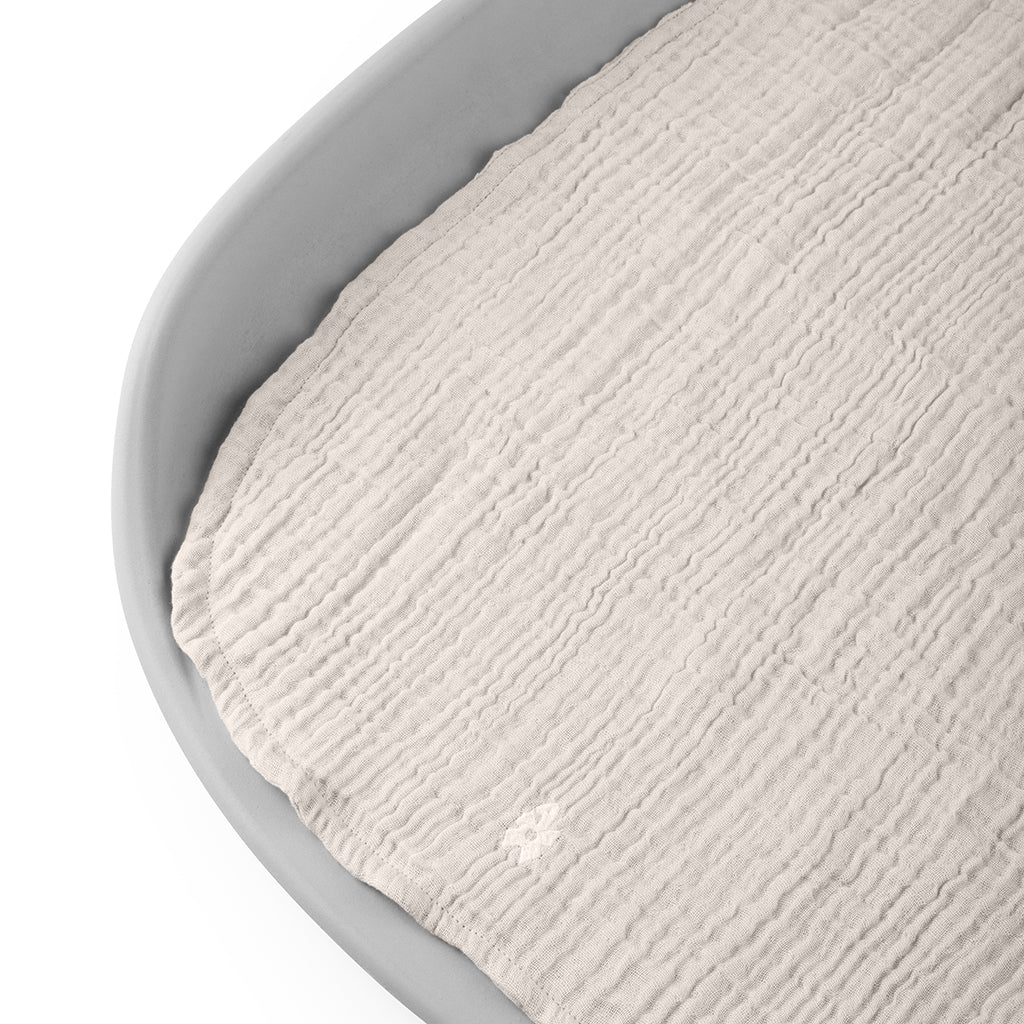 Sebra 6-Layer Muslin Changing Pads, Set of 2 - Rose