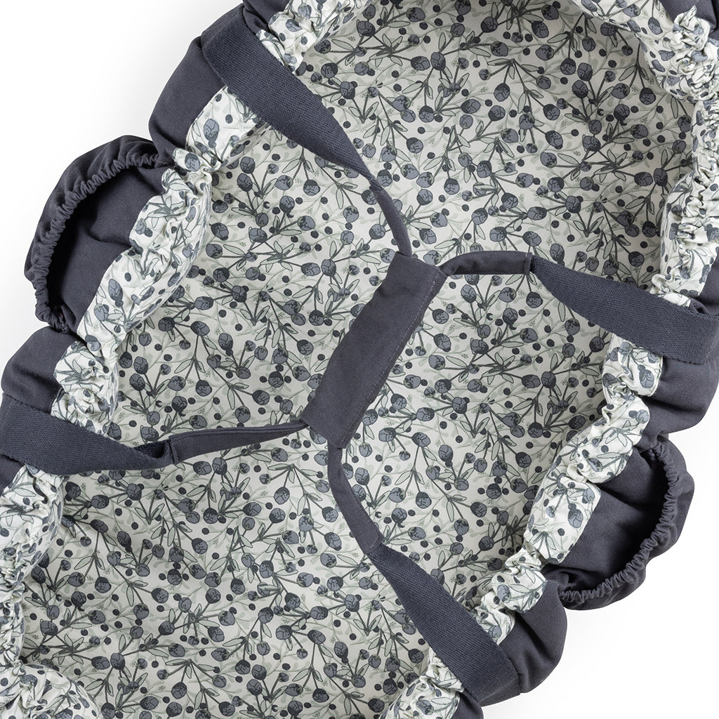 Sebra 3-in-1 Baby Nest - Blue Olive