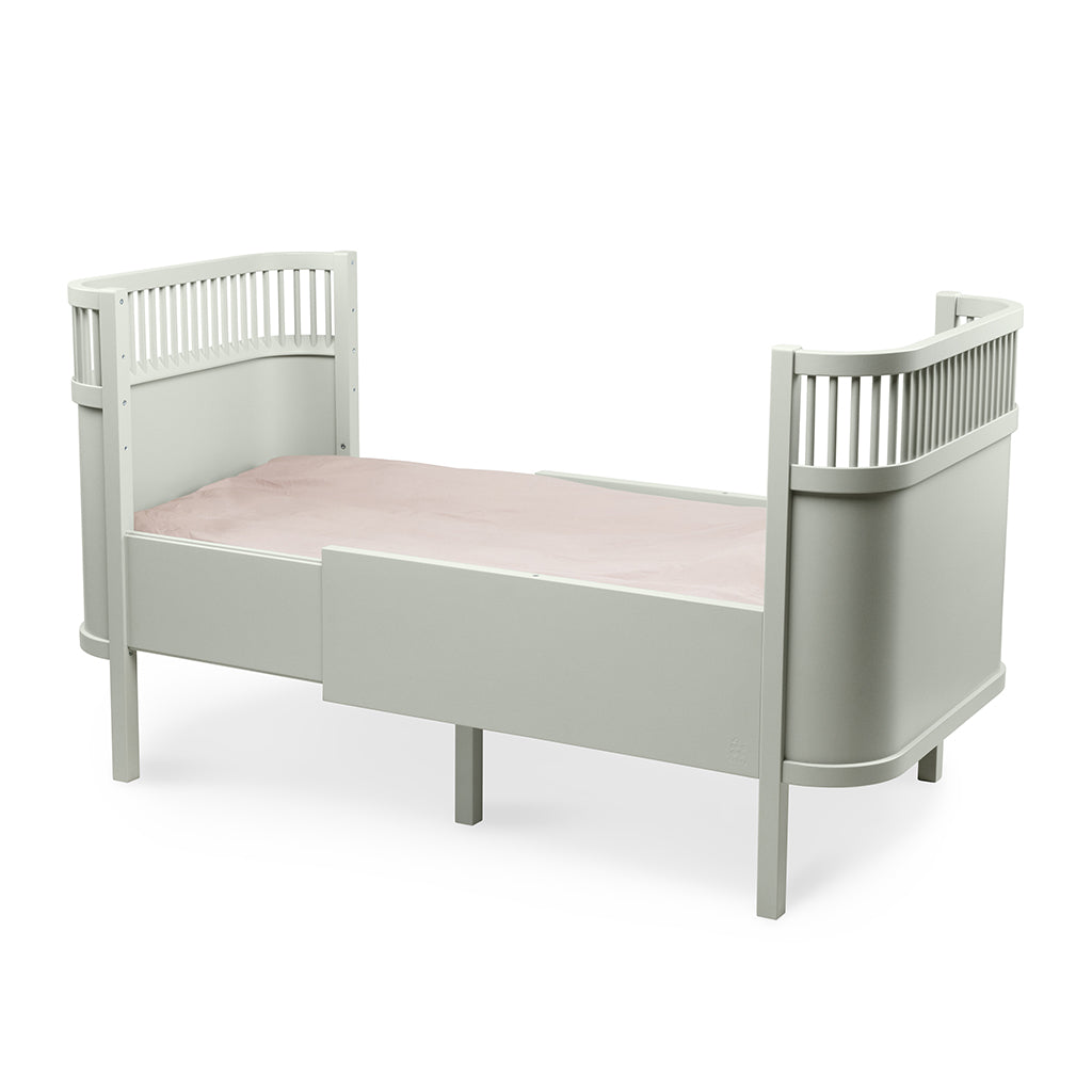 Sebra Bed, Baby and Junior - Mist Green