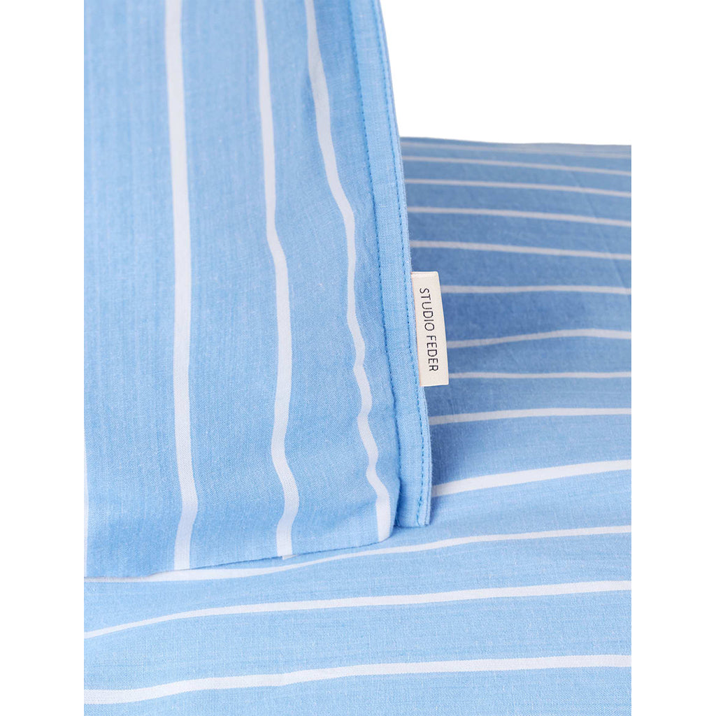 Studio Feder Junior Bedding, Organic Percale - Ciel