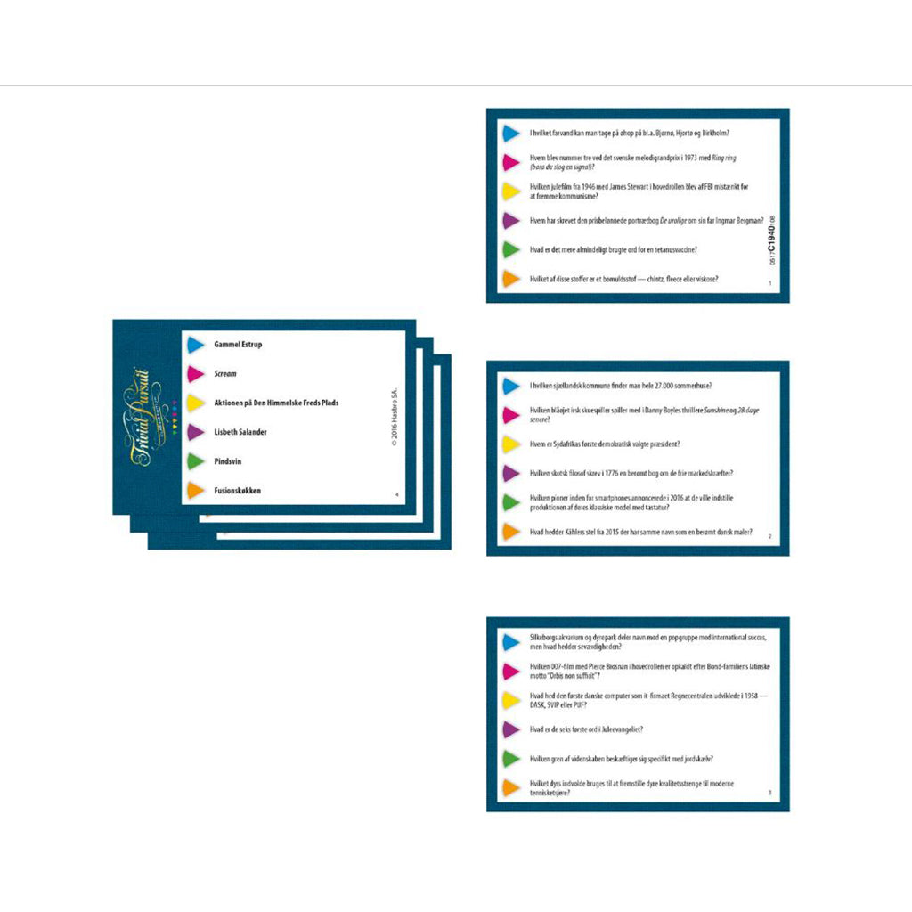 Hasbro Game, Trivial Pursuit Classic Edition DK