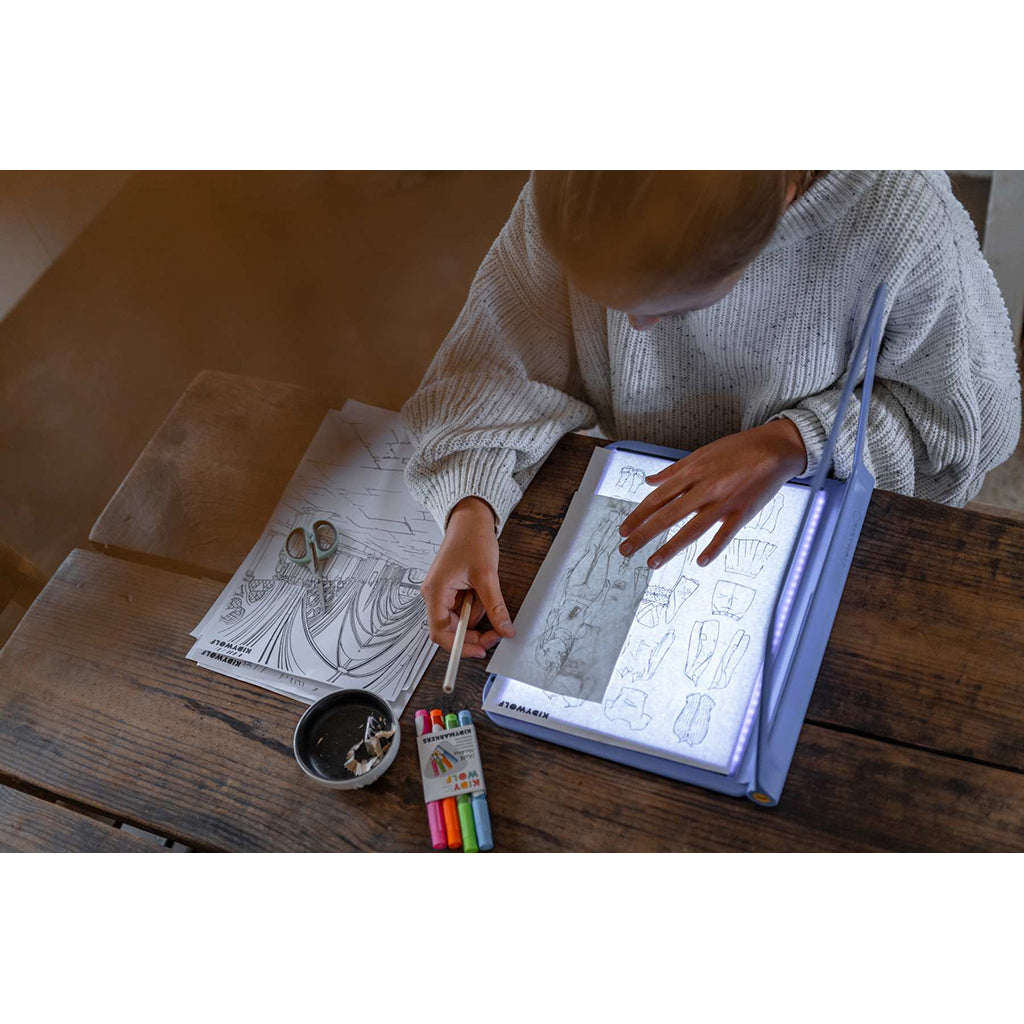 KidyDraw Drawing Tablet with Light, Manga