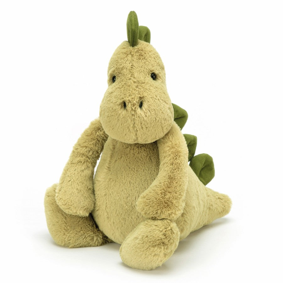 Jellycat bamse, Bashful grøn dino - 31 cm