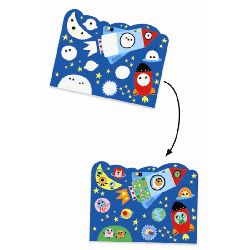 Djeco Paint with Water, In the Clouds – Suitable from 18 Months