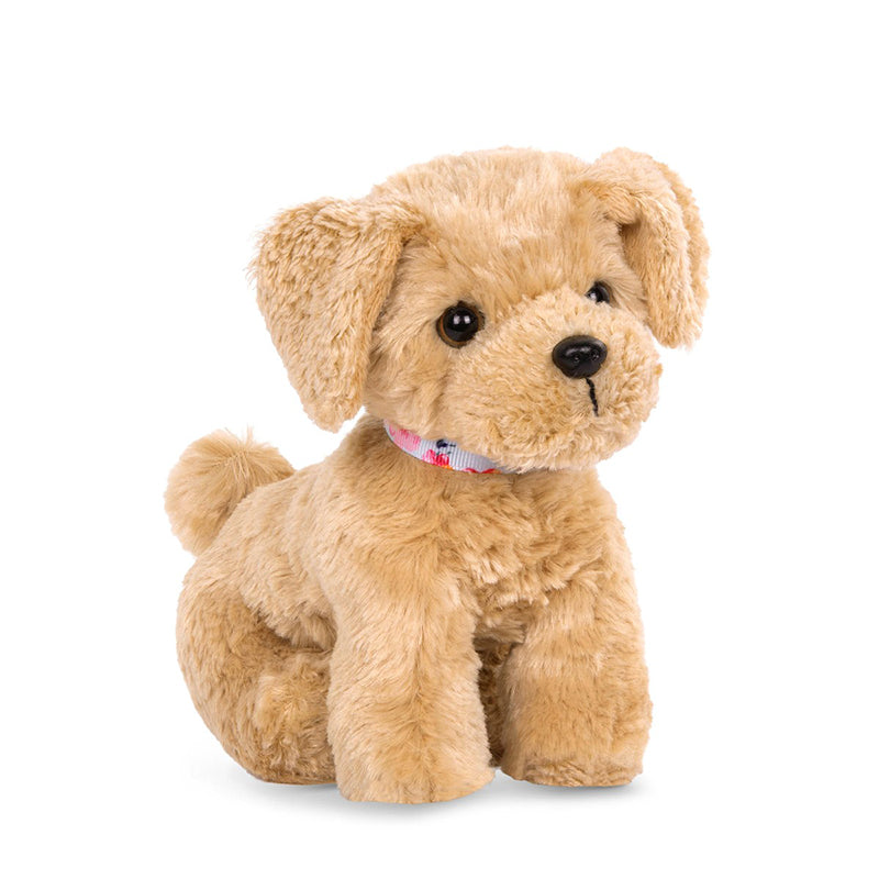 Our Generation Goldendoodle Puppy with Movable Legs - Doll Accessories