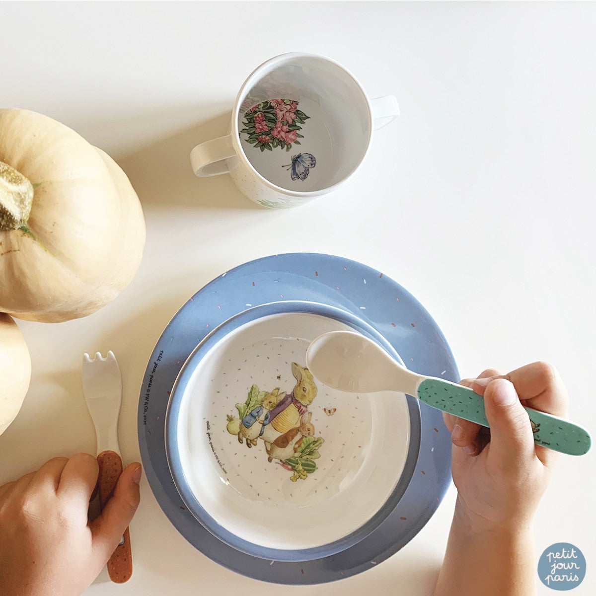 Petit Jour Paris, Peter Rabbit Bowl - Kitchen Garden