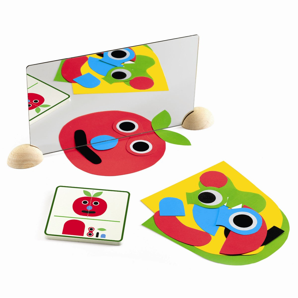 Djeco konstruktionslegetøj, ZE Mirror - ansigter