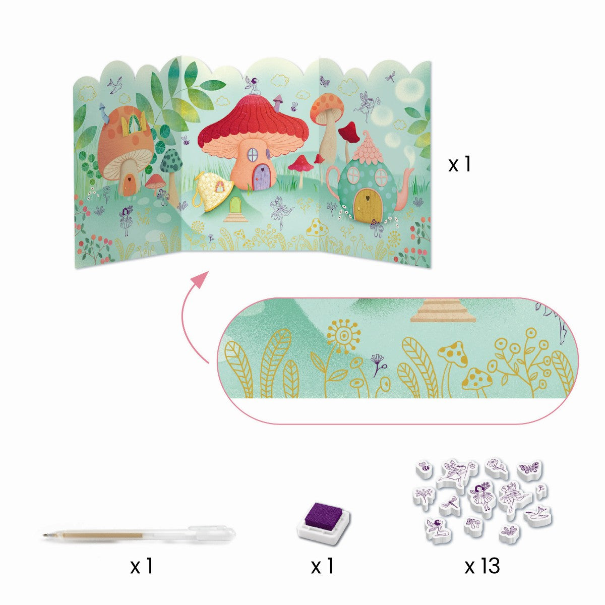 Djeco Creative Craft Kit – Fairies