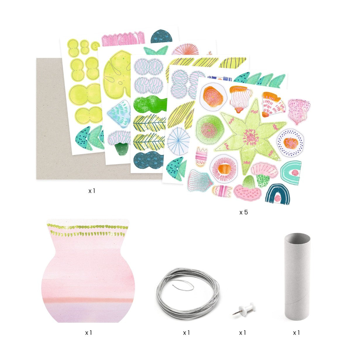 Djeco DIY: Create Your Own Flowers