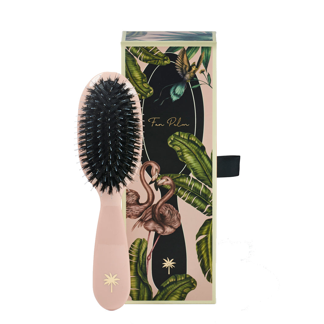 Fan Palm hårbørste, Paradise - Small. Luksus hårbørste, et must-have