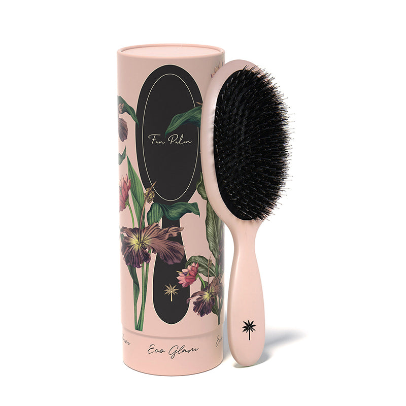 Fan Palm hårbørste, Eco Glam - Medium. Luksus hårbørste, et must-have