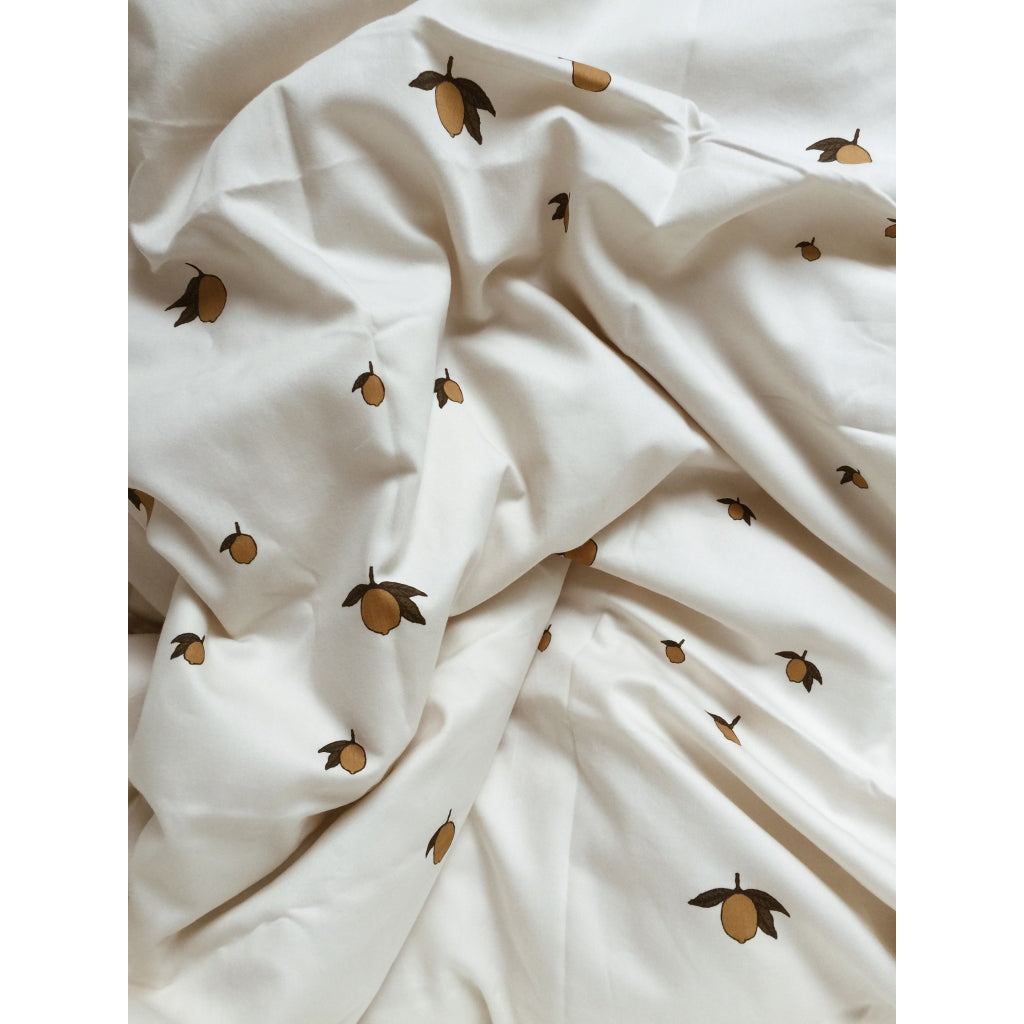Konges Sløjd Baby Bedding, Organic GOTS - Lemon