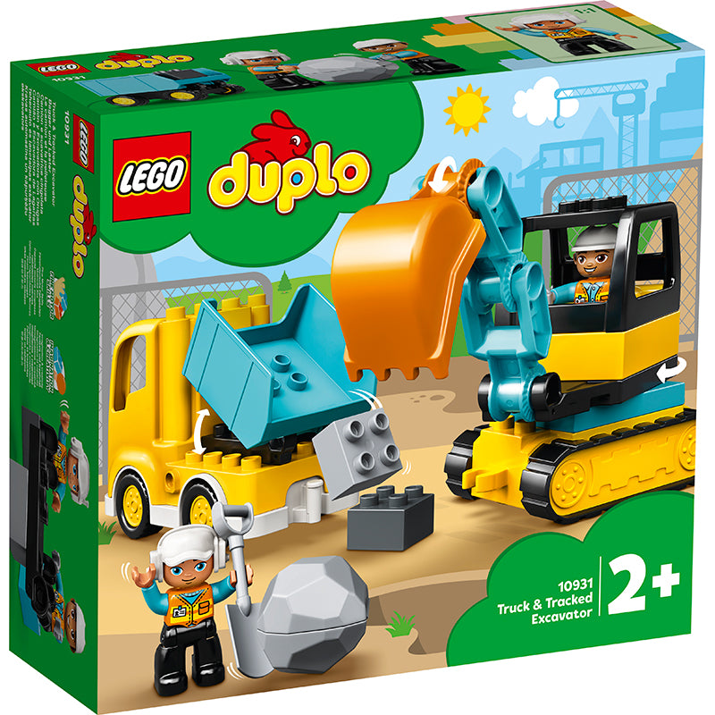 LEGO ® Duplo, Truck and Crawler Excavator